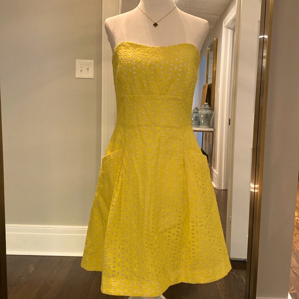 Lilly Pulitzer Eyelet Dress - “Blossom”: Straps & Strapless